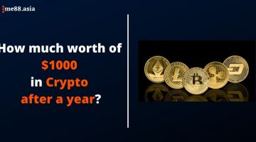 How much worth of $1000 in Crypto after a year?